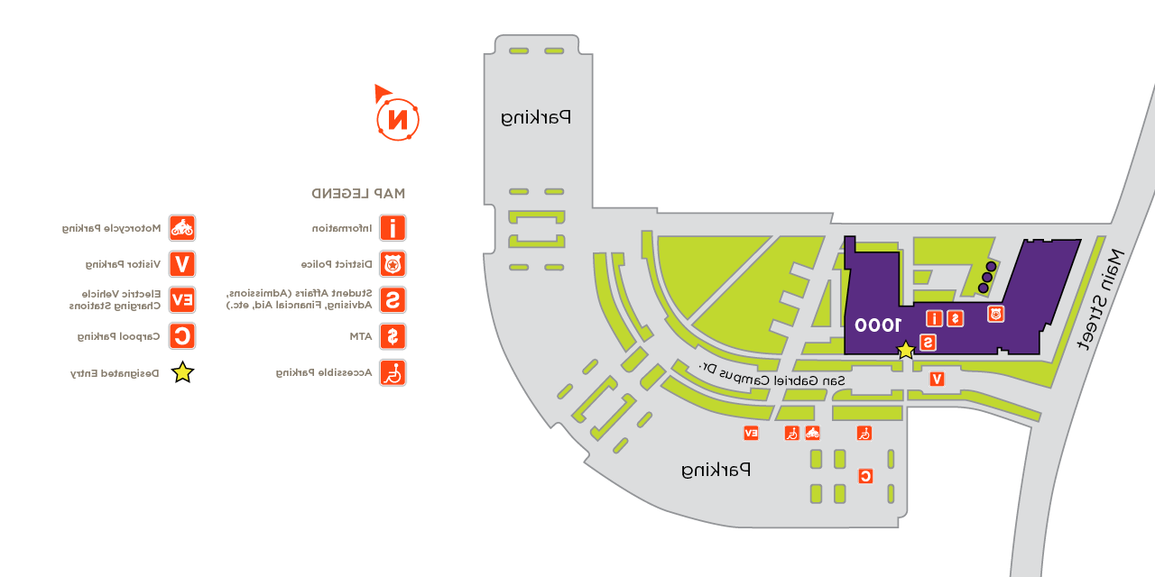 An interactive map of ACC 圣盖博 campus.